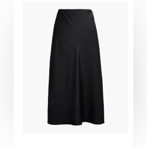 Black J.Crew Slip Skirt